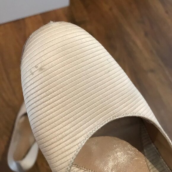 Sergio Rossi round toe silk heels - Picture 7 of 7